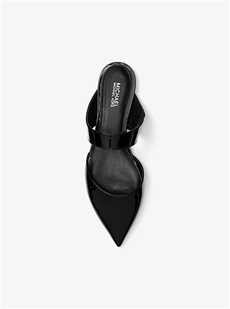 Verona Patent Leather Mule 